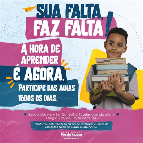 Campanha De Conscientização Alerta Famílias Sobre As Faltas Escolares