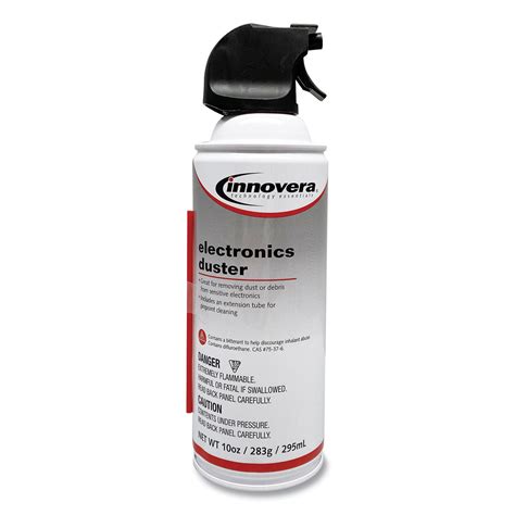 Compressed Air Duster Cleaner, 10 oz Can - Technology Essentials Innovera