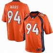 Men's Denver Broncos DeMarcus Ware Nike Orange Limited Jersey - NFLShop.com