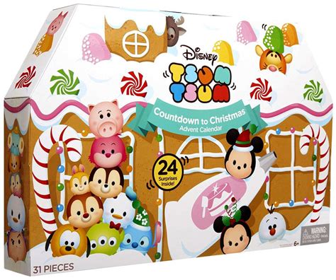 Disney Tsum Tsum Countdown To Christmas Advent Calendar Jakks Pacific Toywiz