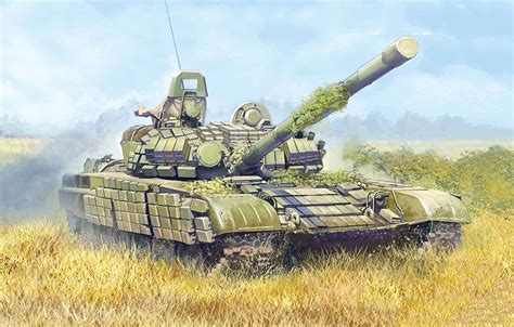 Wallpaper Art Painting Tank T 72 Images For Desktop Section