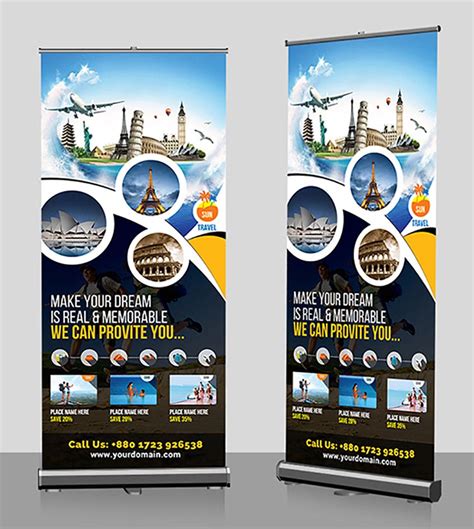 22 Creative Roll Up Banner Designs Templates To Download Now Graficznie