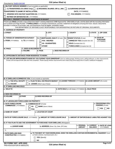 Dd Form 1607 Download Fillable Pdf Or Fill Online Application For