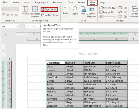 Microsoft Excel A Guide To Controlling Your Page Layout