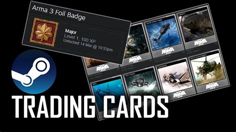 Crafting Badges To Become A Major Arma 3 Steam Trading Cards Youtube