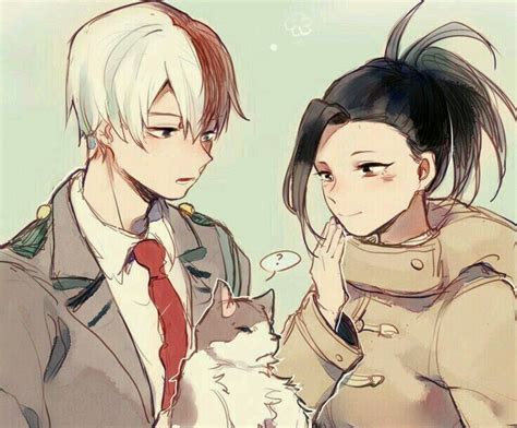 Pin De Uzumakikorra En Todomomo Todoroki Shouto X Yaoyorozu Momo