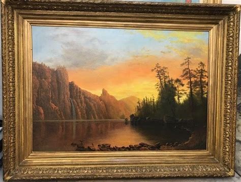 Sold Price Landscape Signed Albert Bierstadt December 2 0120 1200
