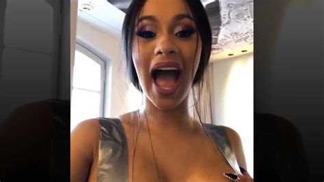 Cardi B Uses Duct Tape To Hold Her Girls Up Youtube