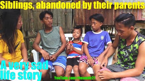 4 Young Boy Siblings Who Are Abandoned By Their Father And Mother Life