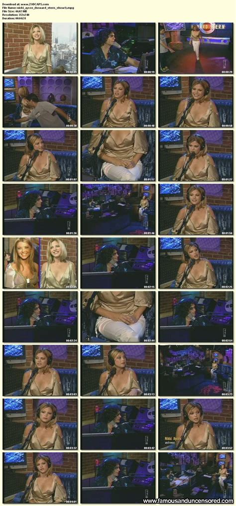 Nicki Aycox Howard Stern Show Howard Stern Show Beautiful Celebrity