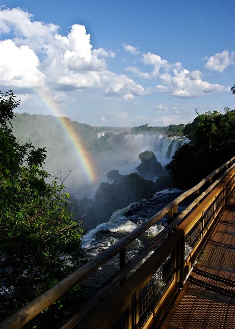 Imgp3779 Rainbow Over Iguazu Falls From The Argentina Flickr