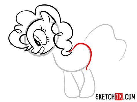 How To Draw Pinkie Pie From My Little Pony Step By Step