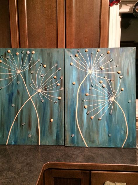 Used Glass Beads On This One Canvas Painting Painting Easy Paintings