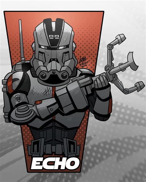 Echo Star Wars The Bad Batch Fanart By Lobodibujalocura On Deviantart