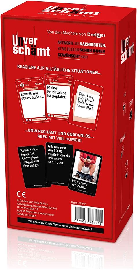 Rude Game The Funny Card Game With Rude Messages From The Makers Of Dreists Party Game With