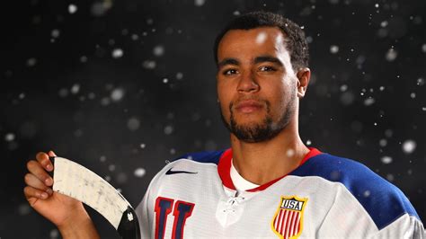 1st Ever Black Hockey Player For Team Usa Hits The Ice For Winter Olympics