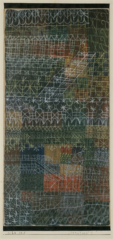 Structural I Paul Klee Artwork On Useum