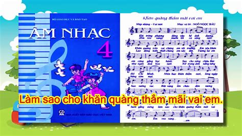 Khăn Quàng Thắm Mãi Vai Em Karaoke Có Lời Chuẩn Cd Do Bộ Giáo Dục Phát Hành Youtube