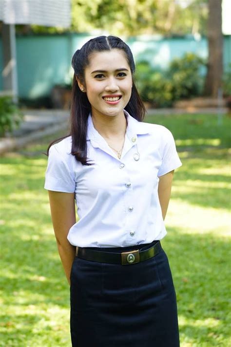 Thai University Uniforms Black Blonde Pussy