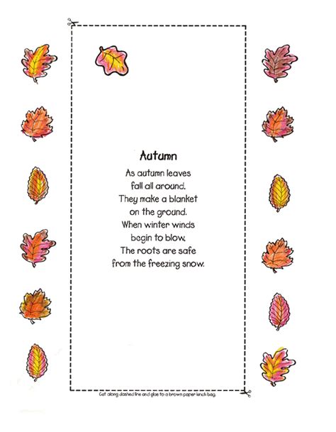 Poem Fall Preschool Songs Autumn Songs Kids Fall Kids Autumn Preschool