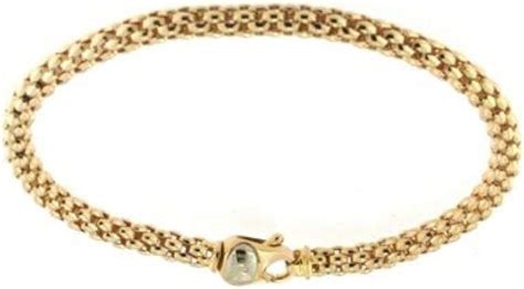 Genuine Fope Bracelet Unica Yellow Gold 18kt 610b Uk