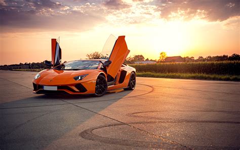 Enjoy and share your favorite beautiful hd wallpapers and background images. Orange Lamborghini Aventador 2020 Supercar HD Desktop ...