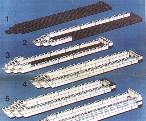 Lego 1554 Silja Line Ferry Instructions City