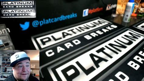 2020 topps dynasty baseball 5 box case #97. Platinum Card Breaks Breaking LIVE - YouTube