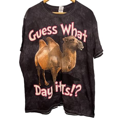 Streetwear Camel Hump Day Shirt Grailed