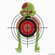 Zombie Targets PDF printable - Gridgit.com