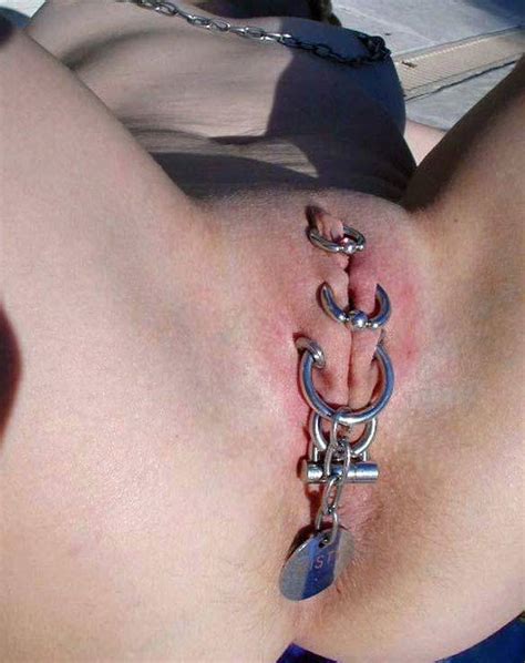 Slave Woman With Pierced Clitoris With Ring For Leash Bdsm