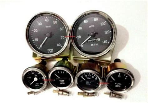 Smiths Replica Kit Elec Temp Oil Fuel Volt Gauge Speedometer Tacho Mm EBay