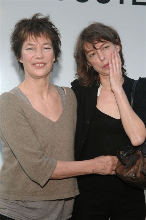 Photo Jane Birkin et sa fille Kate Barry à Paris le 23 mai 2007