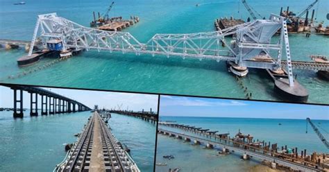 New Pamban Bridge Heres How Indias First Vertical Sea Bridge Will