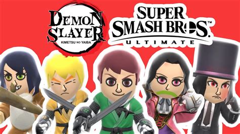 How To Make Demon Slayer Mii Fighters In Super Smash Bros Ultimate