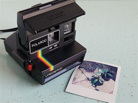 Polaroid Onestep 600 Rainbow Instant Film Camera Etsy