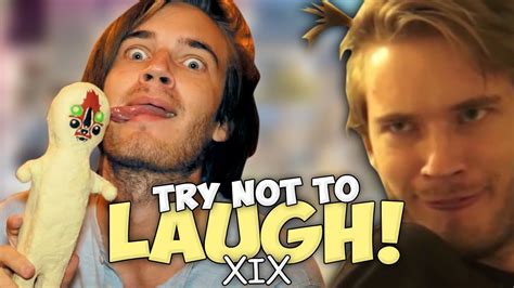 The Fabulous Pewdiepie Try Not To Laugh 19 Youtube