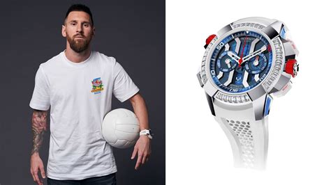 Lionel Messi Wears A Watch Named After Lionel Messi Gq Lionel Messi