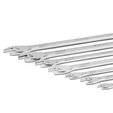 Maxchrome Super Thin Flat Wrenches 7 Piece Metric Capri Tools