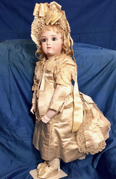 At An Leather Body Antique Doll Dress Antique Dolls Doll Costume