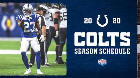 Colts 2020 Schedule Release Video Youtube