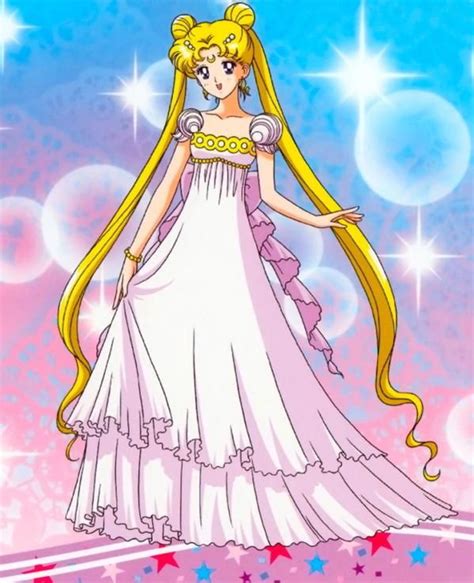 Sailor Moon White Dress Princess Serenity Moon Princess Sailor Moon S