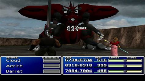 Final Fantasy Vii New Threat Mod 15 Omega Weapon Fight Youtube