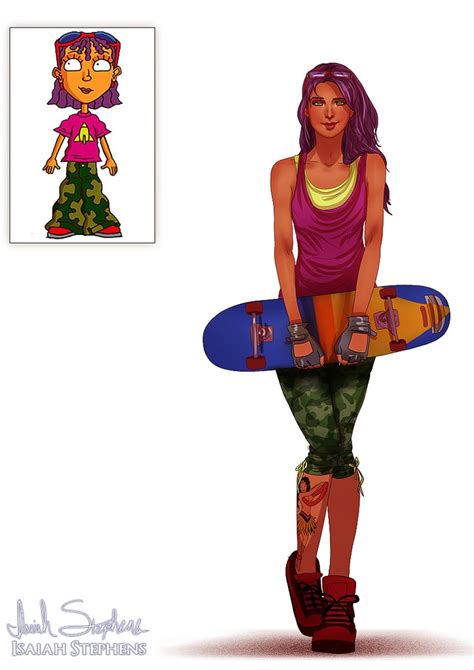 Reggie From Rocket Power 90s Cartoon Characters As Adults Fan Art