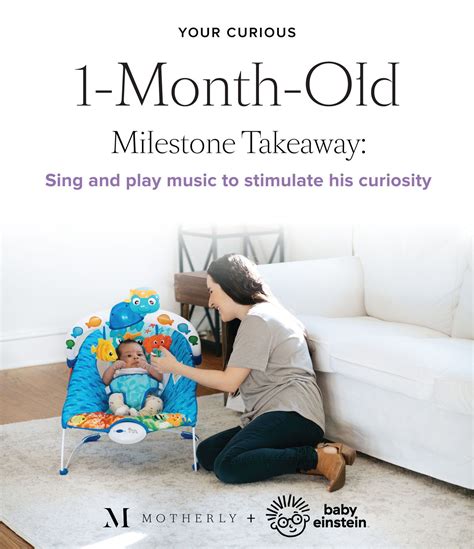 Monthly Baby Milestones 1 Month Old Infant Development One Month