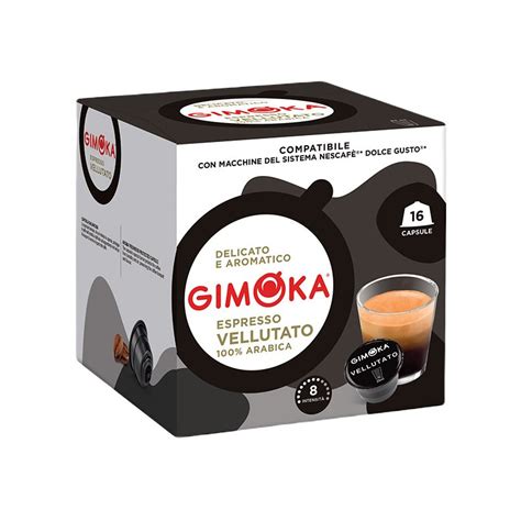 Gimoka Espresso Vellutato C Psulas Compatibles Dolce Gusto