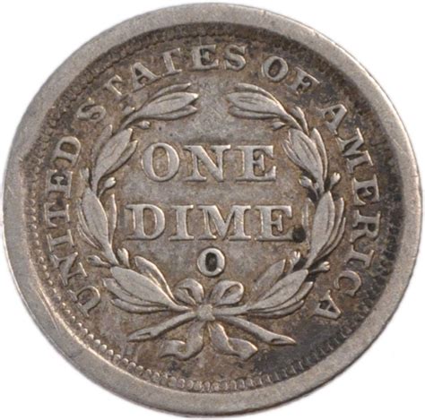 One Dime 1845 Seated Liberty Coin From United States Online Coin Club