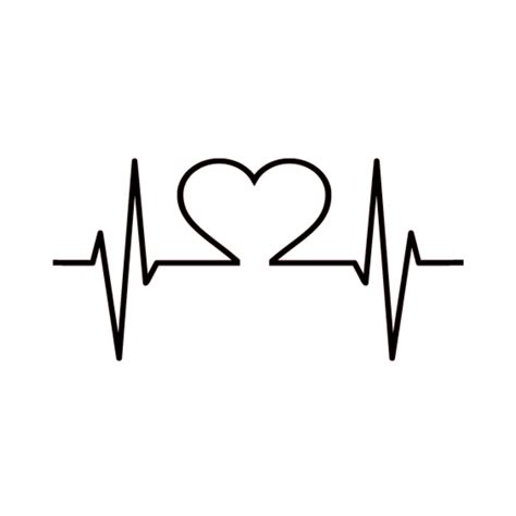 Heartbeat Line Drawing Free Download On Clipartmag