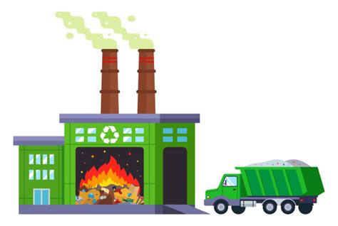 1300 Waste Incineration Stock Illustrations Royalty Free Vector