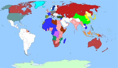 Map Of World 1940 World Map